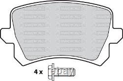 Oem Spec Front + Rear Discs And Pads For Audi Q3 Quattro 2.0 Td 177 Bhp 2011