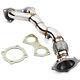 Stainless Race Exhaust Front Down Pipe For Audi Tt Mk1 8n 1.8t Quattro 180 Bhp